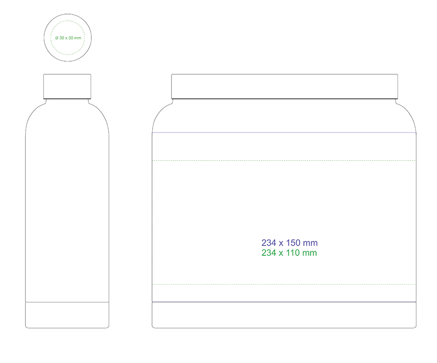 Aree di stampa standard